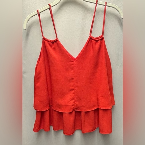 Blue Rain Tops - Blue Rain Double spaghetti strap Top Size Small